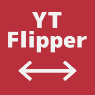 YouTubeの動画を左右反転: YTFlipper